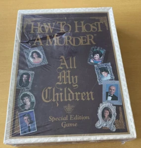 HOW TO HOST A MURDER ALL MY CHILDREN MYSTERY CRIME DETECTIVE CASSETTE GAME BNIW - Picture 1 of 12