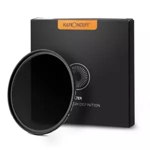 K&F Nano-X ND1000 Filter Slim 37,40.5,43,46,49,52,55,58,62,67,72,77,82,86,95mm - Bild 1 von 8