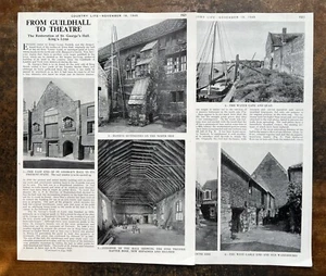 From Guildhall to Theatre St George's Hall King's Lynn - 1949 Press Cutting 448 - Picture 1 of 4