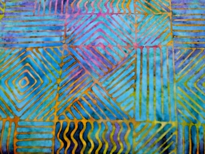 Moda BATIKS #20005"TOURQUOISE BATIK" BTY - Picture 1 of 1