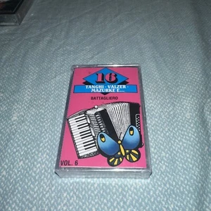 16 Tanghi • Valzer • Mazurke . . . E Vol 6 Cassette Tape - Picture 1 of 3