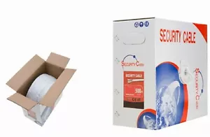 500FT Security Cable 22/2AWG Stranded Unshielded Fire Burglar Alarm CCTV Wire - Picture 1 of 5