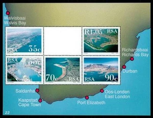 SOUTH AFRICA - SUD AFRICA - RSA - BF - 1993 - Porti sudafricani.   - - Imagen 1 de 1