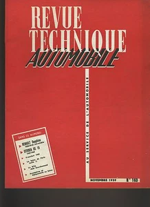 (28A) REVUE TECHNIQUE AUTOMOBILE RENAULT DAUPHINE / CITROEN DS 19 - Picture 1 of 2