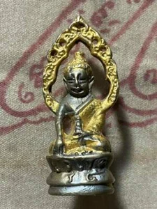 Thailändischer Buddha Amulett Phrakring gepflastert R.5 mächtiger Anhänger. - Bild 1 von 6