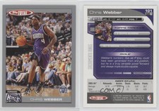 2004-05 Topps Total Silver Chris Webber #101 HOF