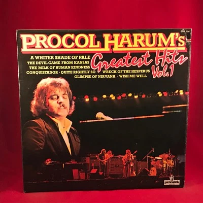 PROCOL HARUM Greatest Hits Vol 1 1978 UK Vinyl LP A Whiter Shade Of Pale Best of - Image 1 of 2