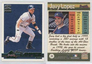 2000 Pacific Paramount Green Javy Lopez #23