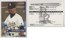 1995 Choice Wilmington Blue Rocks Nevin Brewer #37