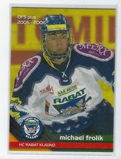 2005-06 OFS Plus (Czech) Michael Frolik 