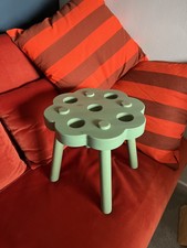 RARO POGGIAPIEDI IN LEGNO IKEA RYSSBY VERDE edizione limitata esaurito pino scandi