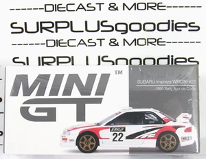 2023 Mini-GT Overseas Box Ed 1999 SUBARU IMPREZA WRC98 Rally Tour de Corse #564 - Picture 1 of 9