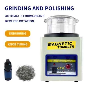 JH-185 Electric Magnetic Polishing Machine Equipment Polisher Finishing Tool - Picture 1 of 21