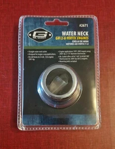 Mr. Gasket #2671 salida de cuello de agua recto - Imagen 1 de 2