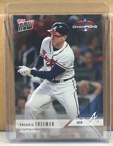 2018 TOPPS NOW POSTSEASON #PS-48 FREDDIE FREEMAN ATLANTA BRAVES Print Run 792 - Picture 1 of 2