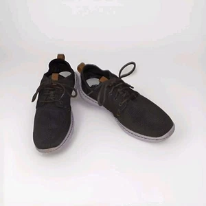 Scarpe casual Clarks Cloudsteppers da uomo taglia 9M in tessuto verde - Foto 1 di 8
