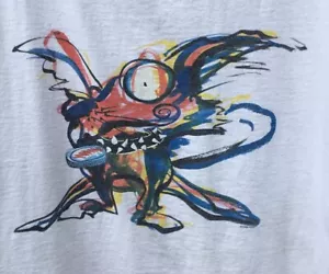 Vintage 1998 Rat Dog Tour XL T-Shirt Grateful Dead Oneita Power T White Bob Weir - Picture 1 of 13