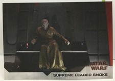 Supreme Leader Snoke 2018 Topps On Demand Star Wars The Last Jedi #19 SP  of 481