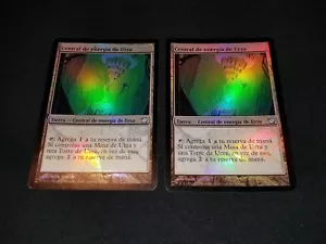 MTG 1x 9th Edition uncommon land LP Spanish FOIL Urza's Power Plant - Picture 1 of 2
