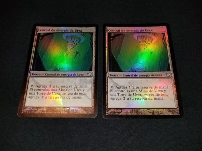 MTG 1x 9th Edition uncommon land LP Spanish FOIL Urza's Power Plant - Image 1 of 2