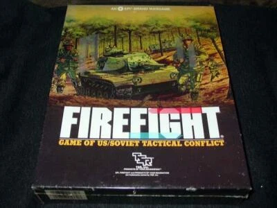 SPI & TSR 1984 : FIREFIGHT - Game of US & Soviet Tactical Conflict  (SEALED) - Image 1 of 2