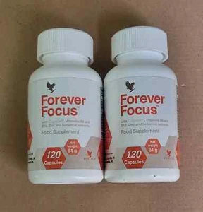 2x Forever Focus - Stay sharp, stay focused 120 Tablets *FREE 48HR DELIVERY* - Picture 1 of 1