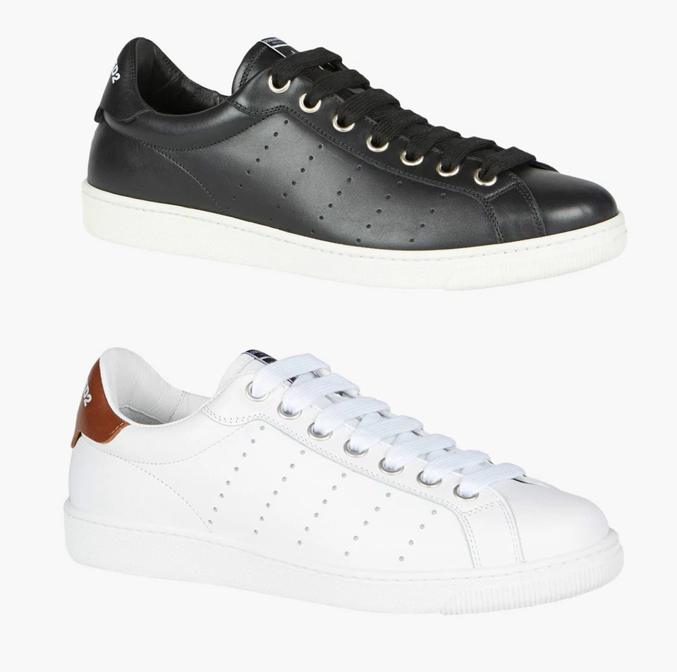 DSQUARED² SANTA MONICA €290 Men UOMO Shoes Herrenschuhe Scarpe sneakers 100%AUT - Immagine 1 di 1