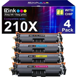Cartucce toner E-Z Ink 210X con chip: ricambio compatibile per HP 210X 210A - Foto 1 di 6