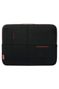 Samsonite Laptop Sleeve 15,6", Custodia Porta PC Unisex Adulto, Nero/Rosso, 15.6 - Foto 1 di 4