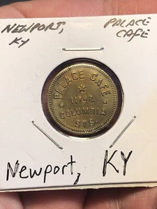 Newport, KY Handelsmedaille PALACE CAFE 5¢ - Bild 1 von 6