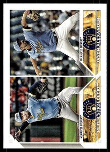 2023 Topps Update Jason Alexander/Peter Strzelecki Milwaukee Brewers #US287