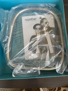 Nambe Bubble Frame 5 x 7 (READ) NEW IN BOX Unused Silver Luxury Modern HTF Rare - Imagen 1 de 9