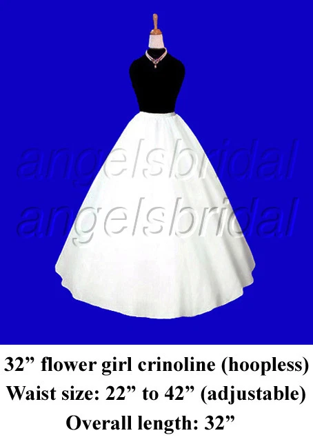 Премиум качества цветок девочка свадьбы Pageant платье юбки кринолин обруч юбка - Изображение 1 из 1