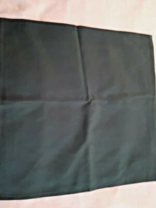 9 grüne feste Baumwollmischung gesäumt Servietten 18 1/2" x 20" Vintage - Bild 1 von 3