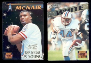 1995 Monday Night Football Houston Oilers Set LORENZO WHITE STEVE MCNAIR Rookie - Picture 1 of 1