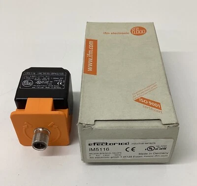 IFM Efector IM5116 35MM Sense Inductive Sensor
