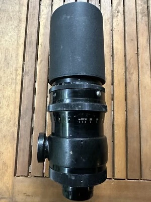 超级罕见 Carl Zeiss Jena 18 厘米(180 毫米)F2.8 声纳镜头原装 M42 卡口! — 第 1/4 张图片