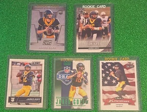 Lote de 5- 2016 Jared Goff Rookie Panini & Leaf - Imagen 1 de 2