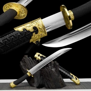 53cm Handmade Katana/Carbon Steel/Collectible Short Sword/Full Tang/Battle Ready - Picture 1 of 13