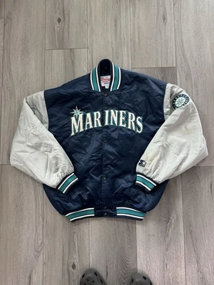 Vintage Seattle Mariners Starter Diamond Collection Jacket Size XL USA MLB - Image 1 of 4