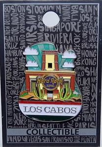 Hard Rock Hotel LOS CABOS Year 2019 City Icon Pin - Picture 1 of 2