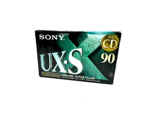Sony UX-S 90 – Type II Chrome Kassette – Neu & OVP – for CD – High Bias 70µs - Bild 1 von 2