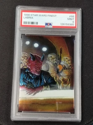 1996 Finest Star Wars #66 Labria PSA 9 - Image 1 of 2