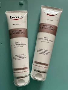 2x Eucerin Spotless Brightening Cleansing Foam Face Wash 150g - Picture 1 of 1