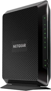 NETGEAR Nighthawk AC1900 DOCSIS 3.0 WiFi Cable Modem Router C7000-100NAR - Black - Picture 1 of 3