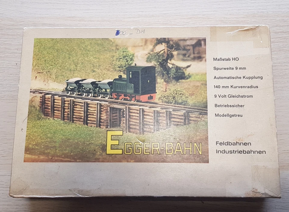 Egger-Bahn Komplettpackung H0, Kipp-Lore 502-1 - Bild 1 von 4