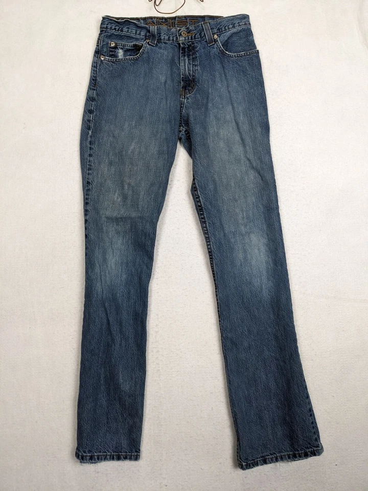 Мужские прямые джинсы AXIST размер 29 x 32 джинсовая ткань синий - Изображение 1 из 4