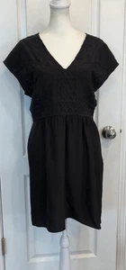 Twelfth Street By Cynthia Vincent (Anthropologie) Damen Seiden Blouson Kleid M - Bild 1 von 20