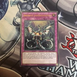 Yugioh Infinite Impermanence OP17-EN002 Ultimate Rare VLP/NM (1) (BT) - Picture 1 of 16