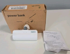 3350Mah Portable Mini Power Bank Type-C   - Picture 1 of 9